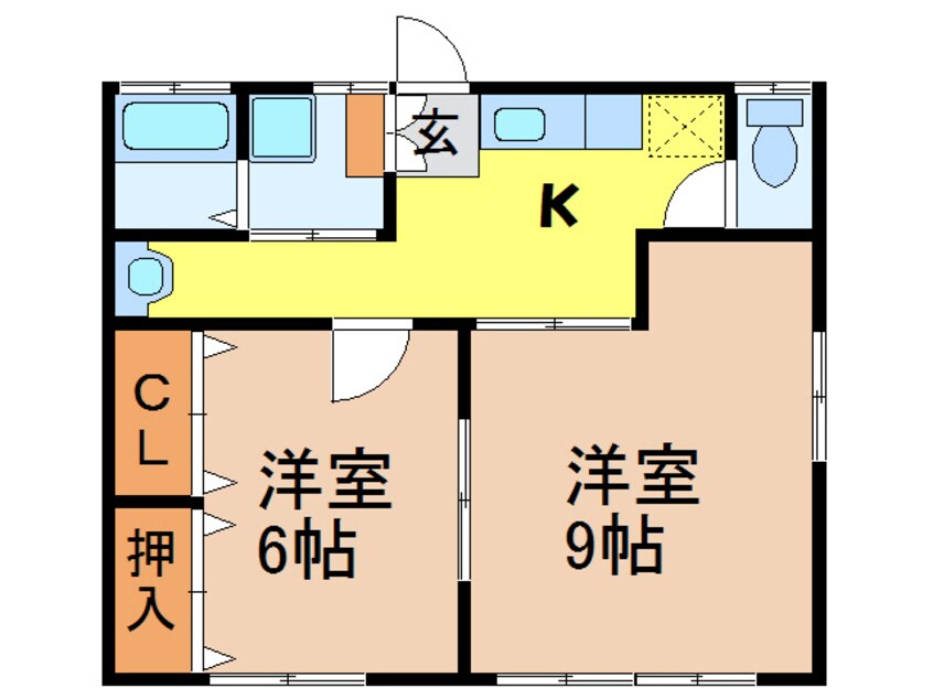 間取図 ドリーム御幸