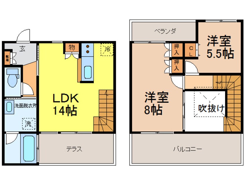 間取図 J・HOUSE