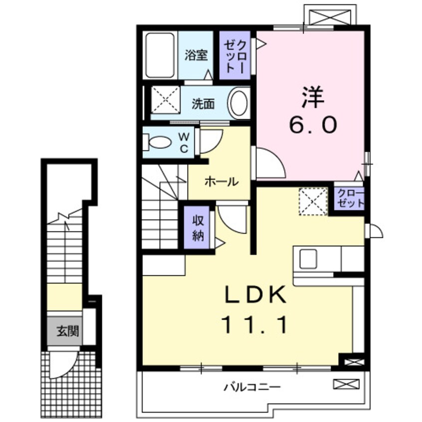 間取図 クアトロ