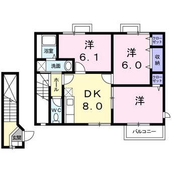 間取図 フトゥールムⅡ