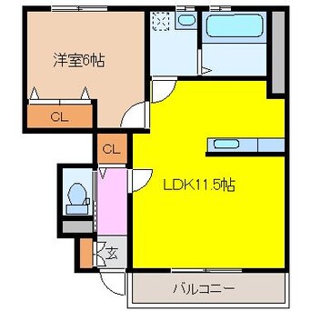 間取図 レジデンスアルタⅢ