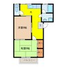 カサベルデ市原 2Kの間取り