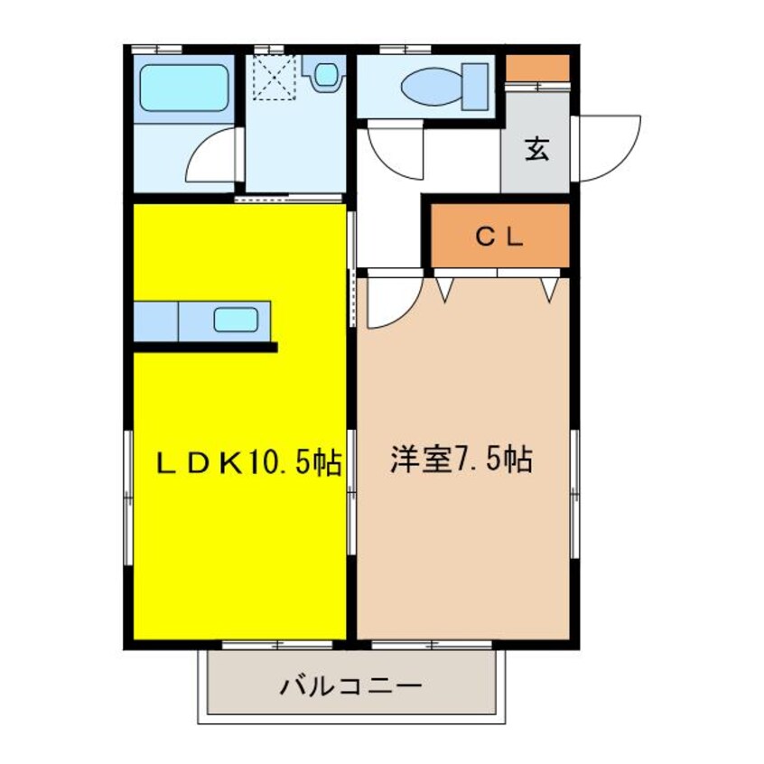 間取図 ビヴァルディ