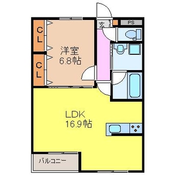 間取図 レジデンスアルタⅡ