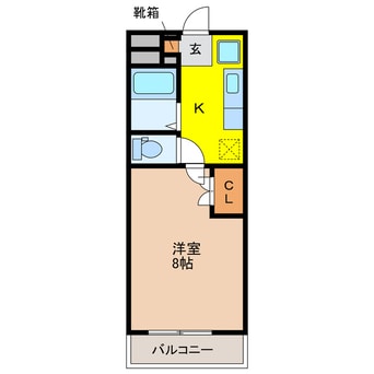 間取図 KDマンション平松