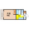 アベニュー野沢 1Kの間取り