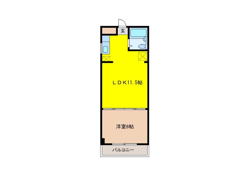 間取図 センターコースト宇都宮