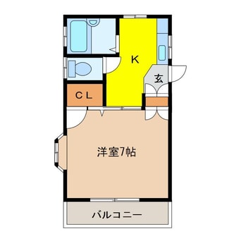 間取図 ツインピーク西棟