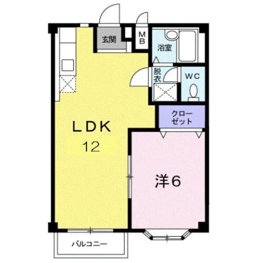 間取図 ハイツランビニオン