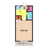峰町ダイゴハイツB 1Kの間取り