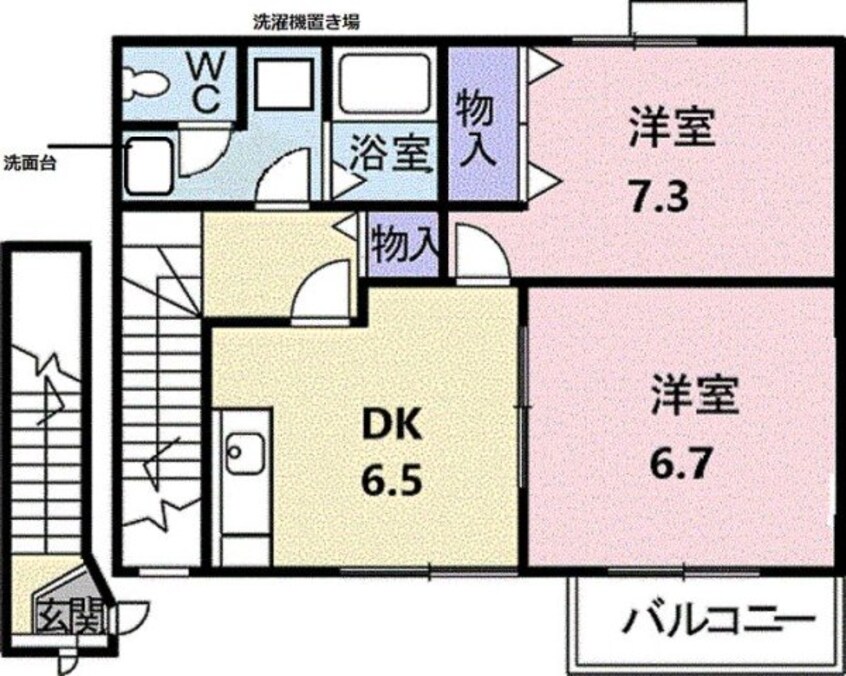 間取図 フトゥールムⅠ