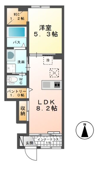 間取図 クレストコート清修