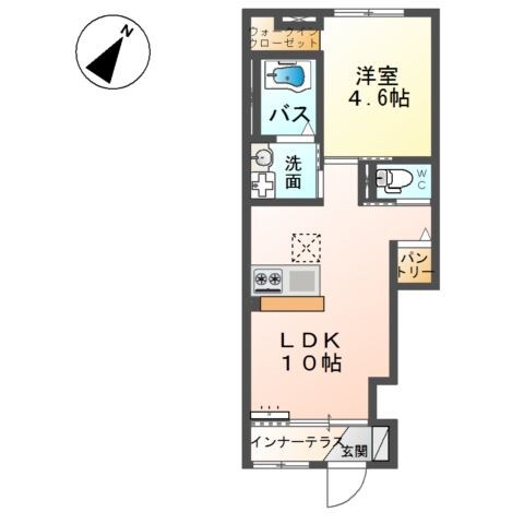 間取り図 ダイアモンド　ムーン
