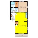 第二メゾンサンフラワーの間取図