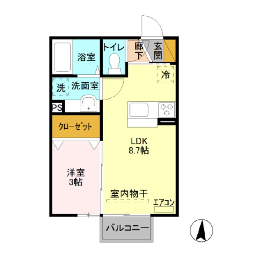 間取図 サンボナール