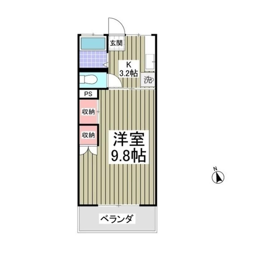 間取図 ニュー双葉マンション2号棟