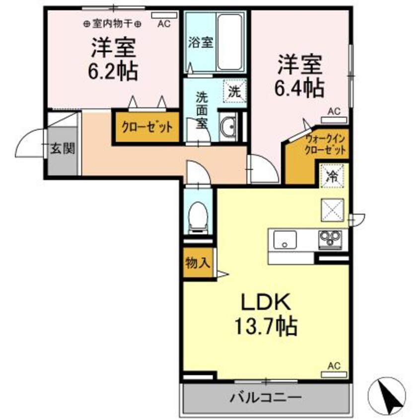 間取図 ヴィオラ