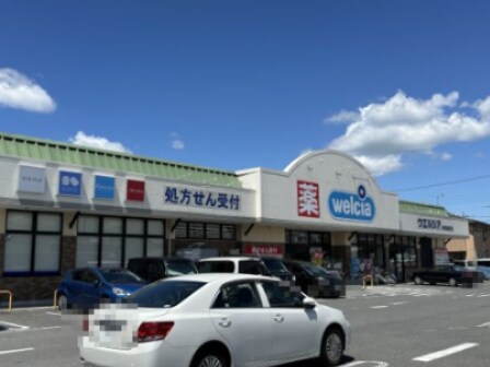 ウエルシア宇都宮越戸店(ドラッグストア)まで639m パーパス
