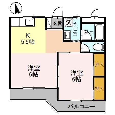 間取り図 エクメーネ西沢