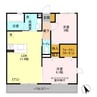 ＬＡ ＰＯＲＴＥ 12Ｑ4 2LDKの間取り