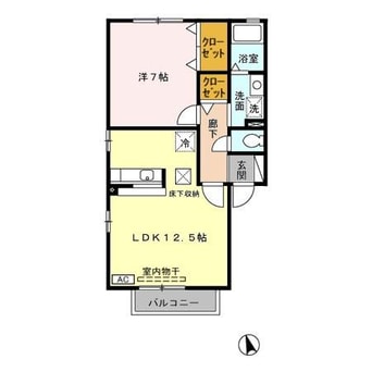 間取図 メゾン･ド･クレール Ｃ