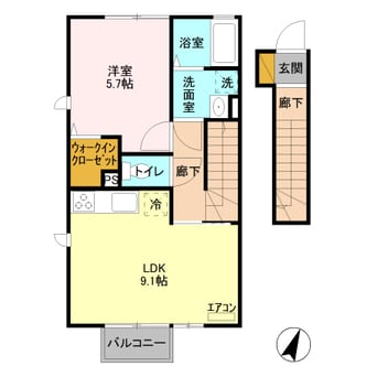 間取図 クレスト小林