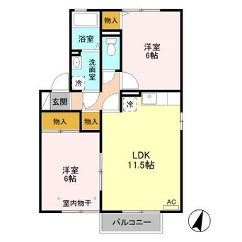間取図 ティンカー・ベル Ⅱ
