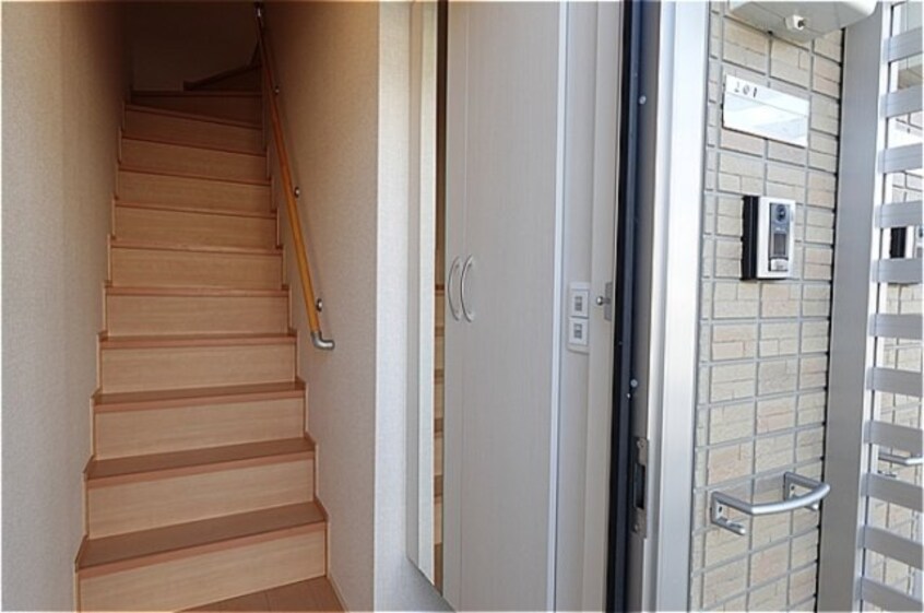 鏡付きシューズボックス ステラ コート若草 Ａ