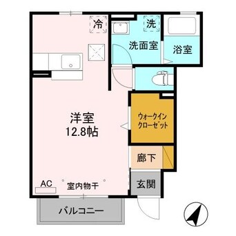 間取図 モダンコート・ウエルネス