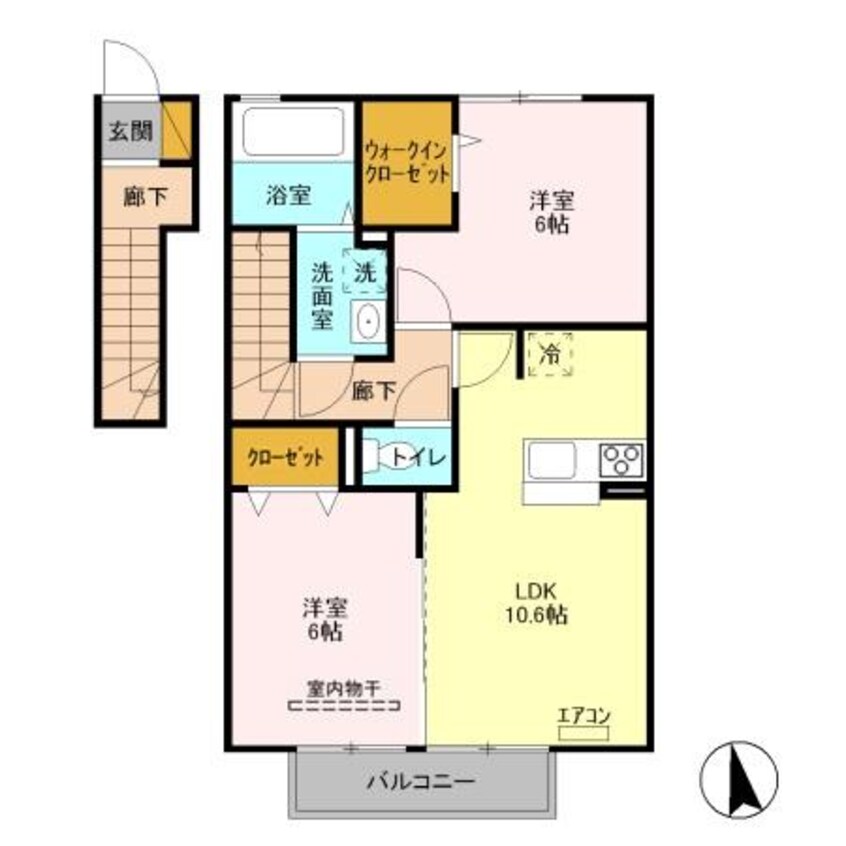 間取図 サンモール