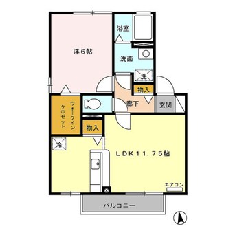 間取図 ジュエル･ド･バレー Ａ