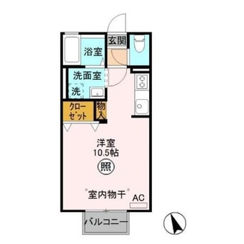 間取図 イノセントワールド 六番館