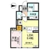 TORISIAS一条 1LDKの間取り
