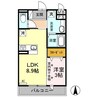 ラ・サンテ Ａ 1LDKの間取り