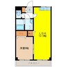 ハイム８８E 1LDKの間取り