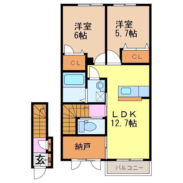 間取り図 モンタナ・メディオＡ