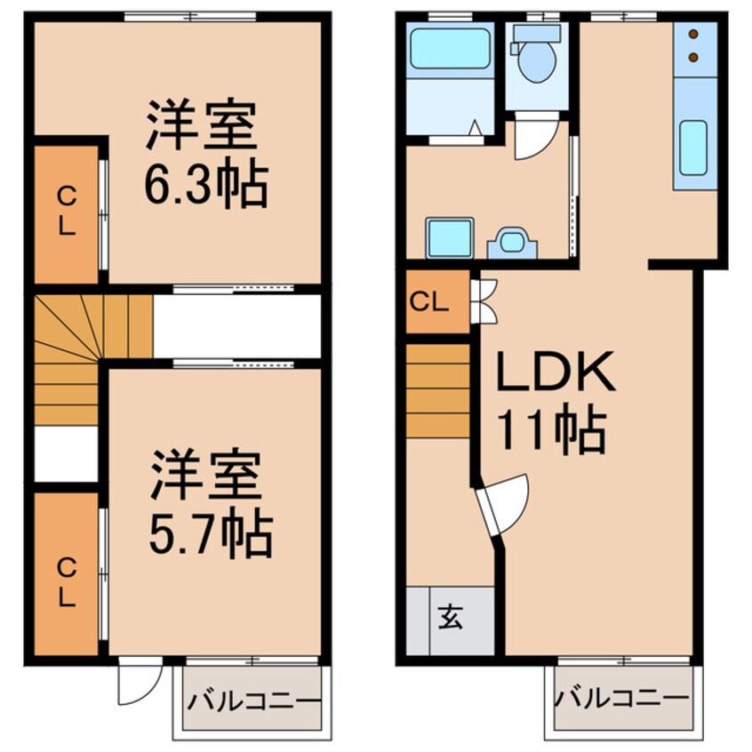 間取図 石幸ハイツⅢ