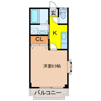 間取図 ボヌール鈴木