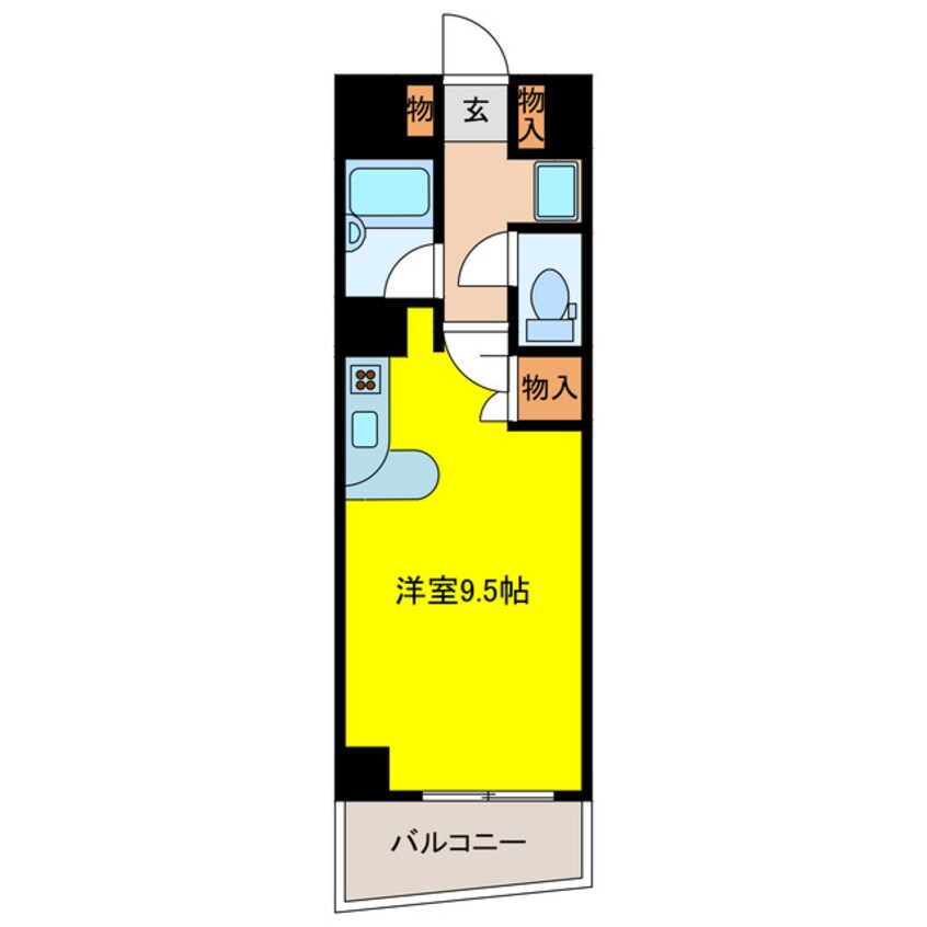 間取図 ドミール星が丘