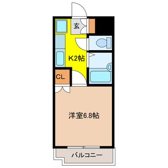 間取図 ロワイヤルハイツ