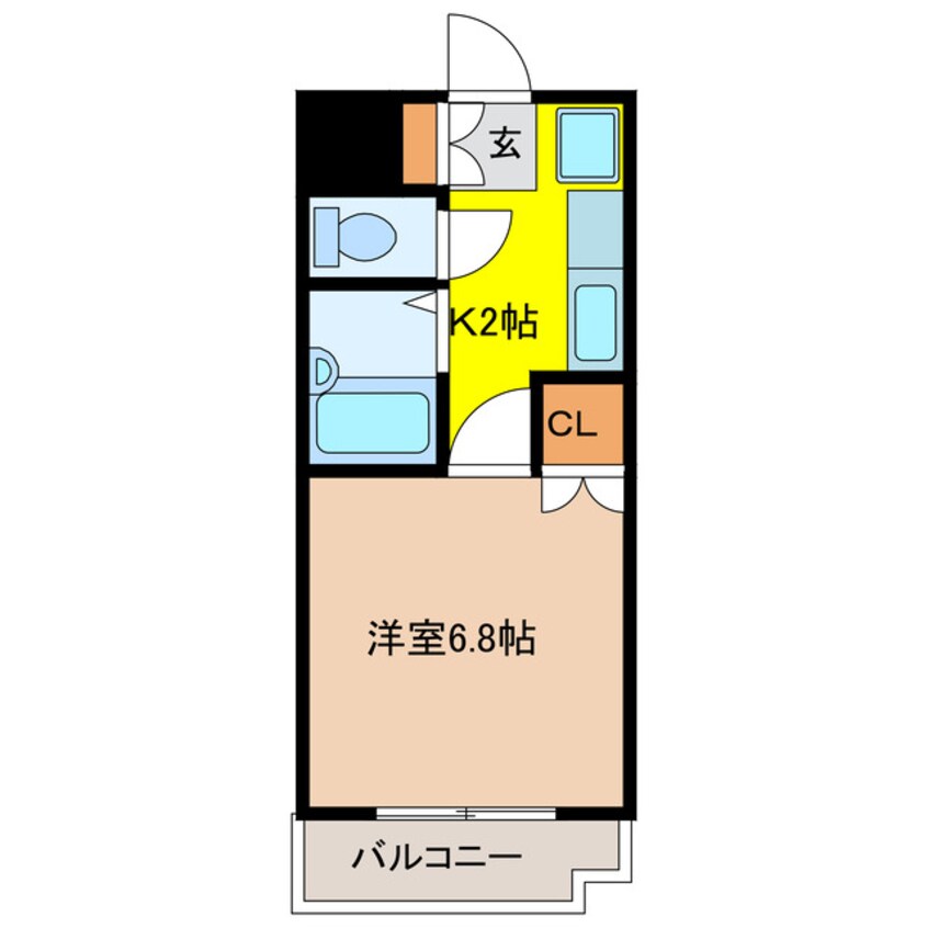 間取図 ロワイヤルハイツ