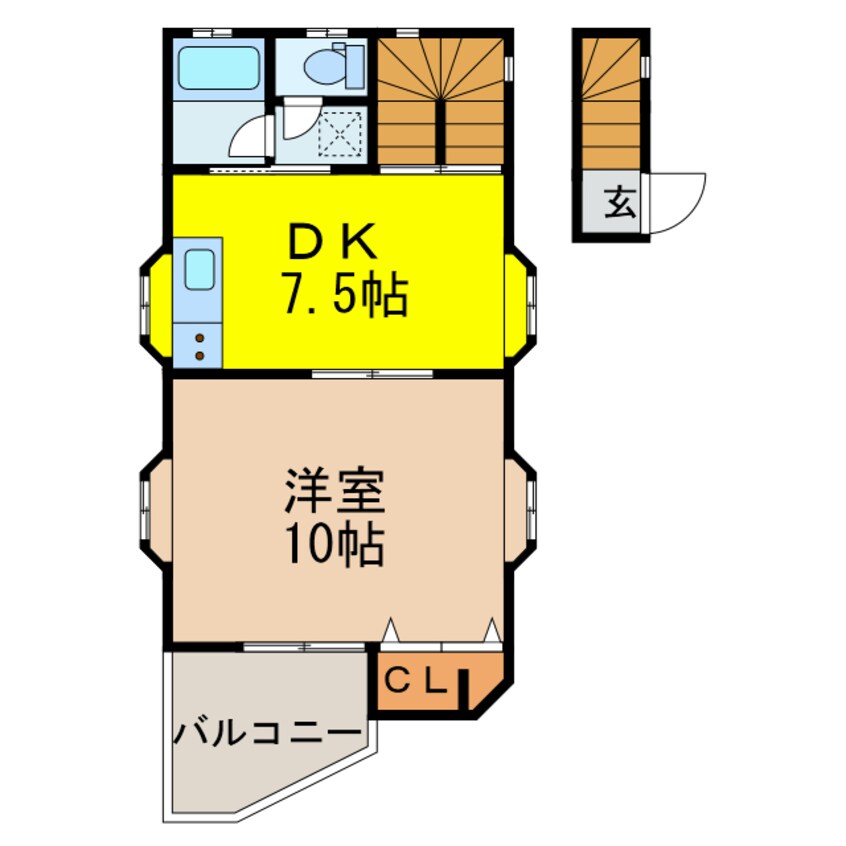 間取図 荒川ビル