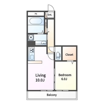 間取図 ディアコート陽東