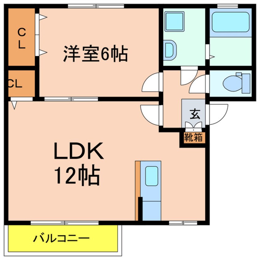 間取図 ウィルモア今泉