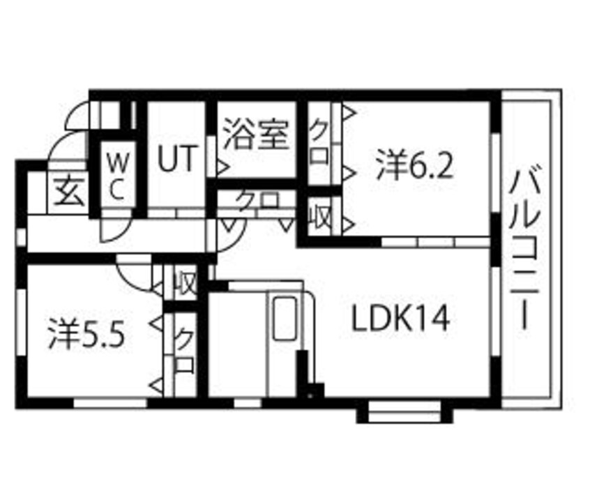 間取図 シャルマンテール