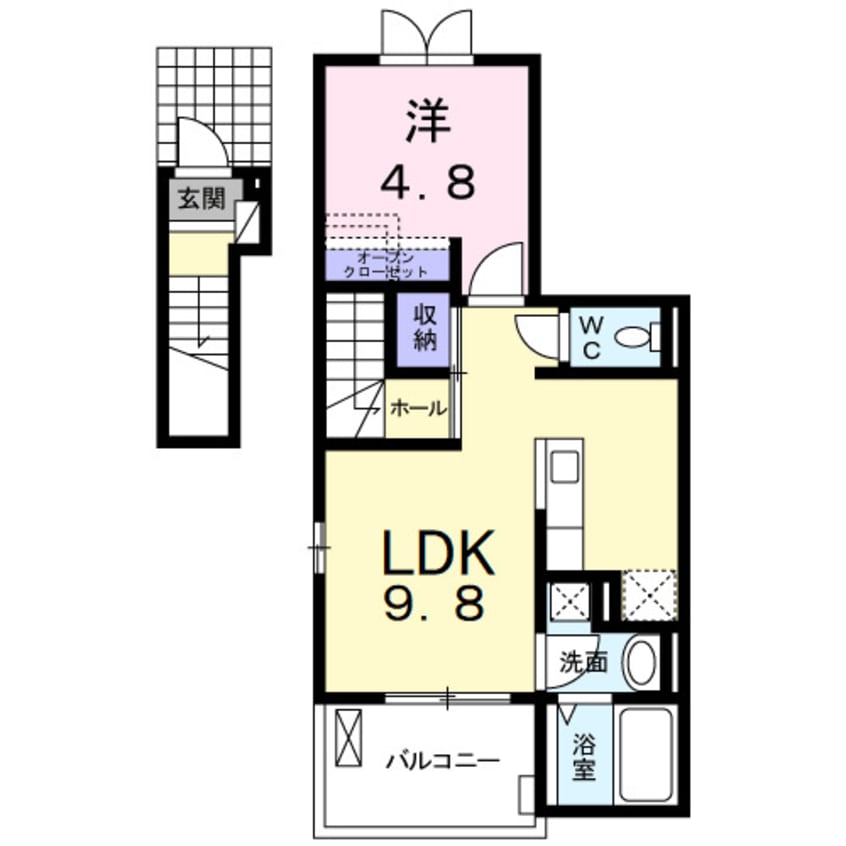 間取図 エクセル