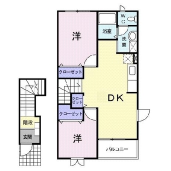 間取図 パークサイド・クレインⅡ