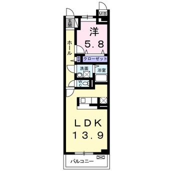 間取図 プリムローズ