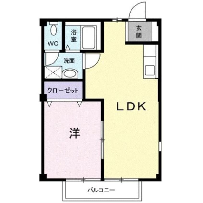 間取図 シャトーオオツカ