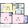 クレストール　マスダ 2DKの間取り